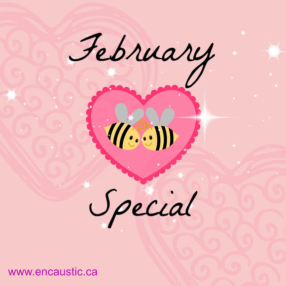 February Special from Exploring Encaustic